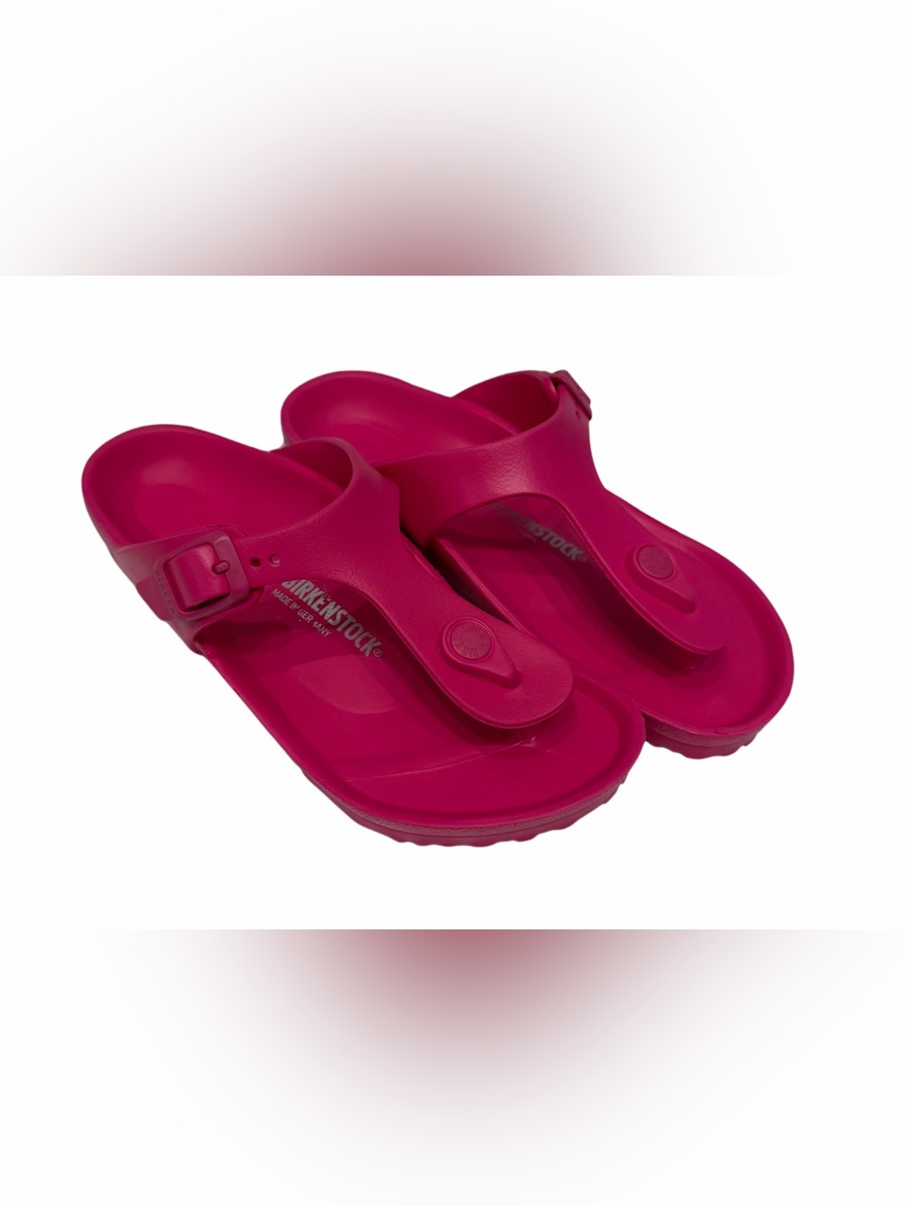 Birkenstock Women’s / Girl Gizeh Eva‎ Pink Shoes Summer  Sandals 34NWOB